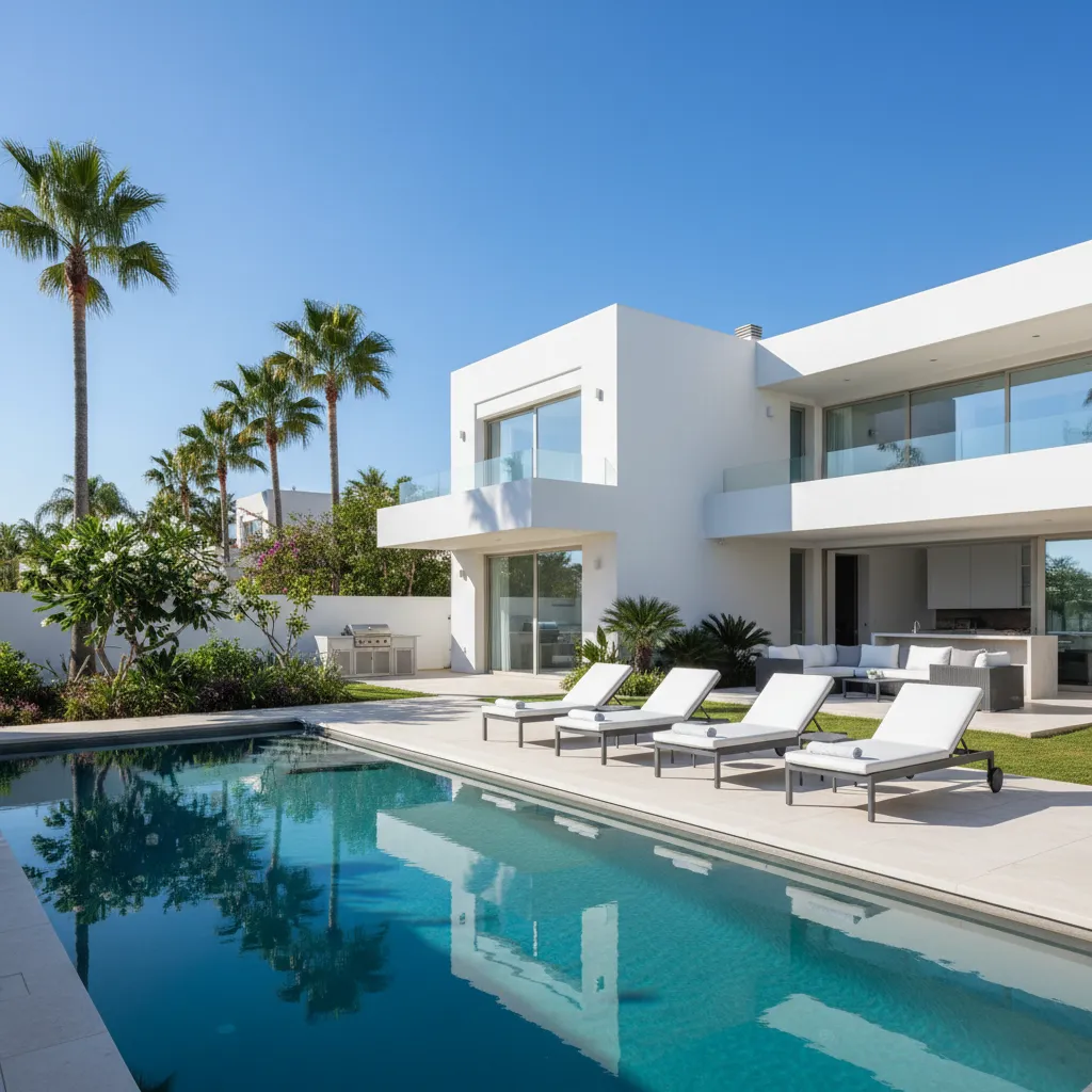 Villa avec jardin et piscine — Oran